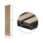 Akustický panel G21 120x60,5x2,1 cm, přírodní dub - 2. jakost