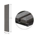 Akustický panel G21 120x60,5x2,1 cm, tmavě šedý dub - 2. jakost