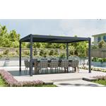 Bioklimatická pergola G21 Austin Premium 4x3 m, antracitová hliníková