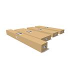 Bioklimatická pergola G21 Austin Premium 4x3 m, antracitová hliníková