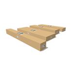 Bioklimatická pergola G21 Austin Premium 4x4 m, antracitová hliníková