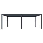 Bioklimatická pergola G21 Austin Premium 6x4 m, antracitová hliníková