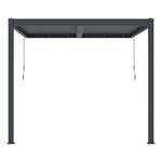 Bioklimatická pergola G21 Trenton 3x3 m, antracitová hliníková