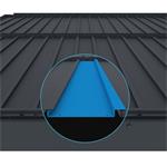 Bioklimatická pergola G21 Trenton 3x3 m, antracitová hliníková