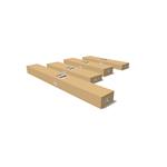 Bioklimatická pergola G21 Trenton Premium 4x4 m, antracitová hliníková