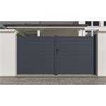 Brána G21 Orlando 350x173 cm dvoukřídlá, antracitová