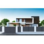 Brána G21 Orlando 350x173 cm dvoukřídlá, antracitová