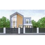 Brána G21 Reno 392x176 cm dvoukřídlá, antracitová