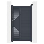 Branka G21 Marion 100x173 cm pravá, antracitová - 2. jakost