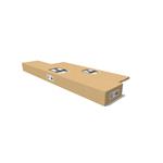 Branka G21 Marion 100x173 cm pravá, antracitová - poškozený obal