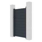 Branka G21 Orlando 100x158 cm pravá, antracitová