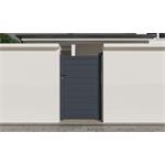 Branka G21 Orlando 100x158 cm pravá, antracitová