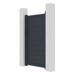 Branka G21 Orlando 100x173 cm pravá, antracitová