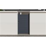 Branka G21 Orlando 100x173 cm pravá, antracitová