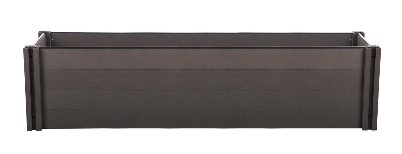 Vyvýšený záhon G21 Crop 183 x 68 x 54, WPC, Eben