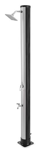 Solární sprcha G21 Helen 40 l, černo-stříbrná