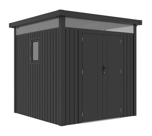 Zahradní domek G21 Atlanta 529 - 230 x 230 cm, slate grey