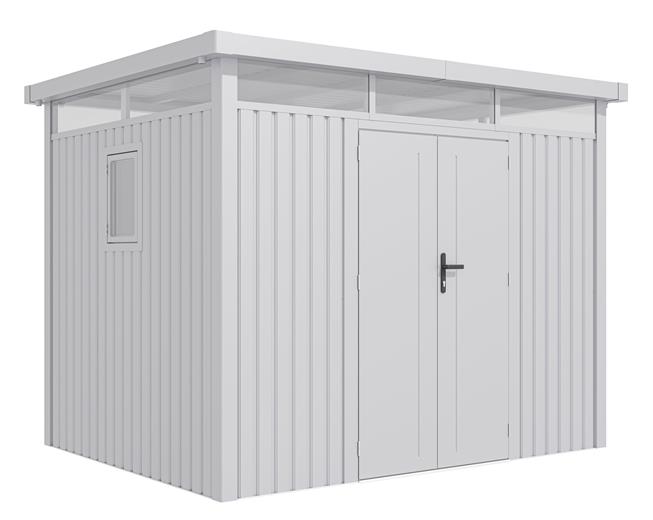 Zahradní domek G21 Atlanta 676 - 294 x 230 cm, metal silver