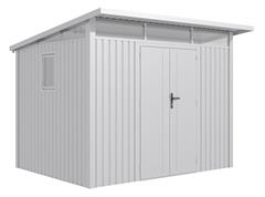 Zahradní domek G21 Madison 731 - 289 x 253 cm, metal silver