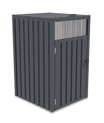 Přístřešek na popelnice G21 73x121x82 cm, antracitový plechový