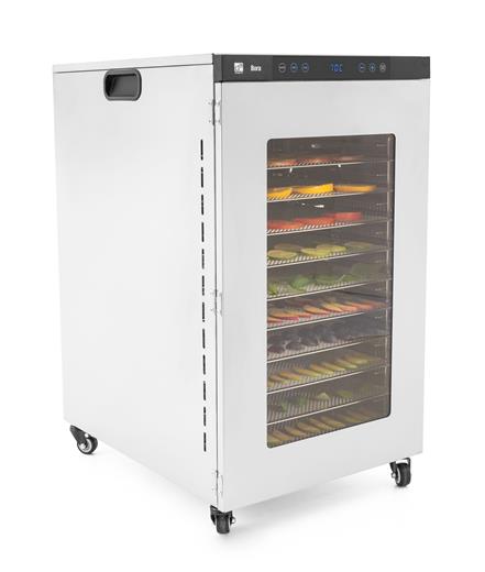 Sušička ovoce G21 Bora, nerez - poškozený obal