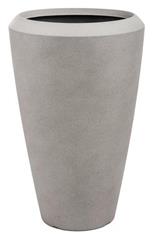 Květináč G21 Cement Oval 55 x 55 x 86,3