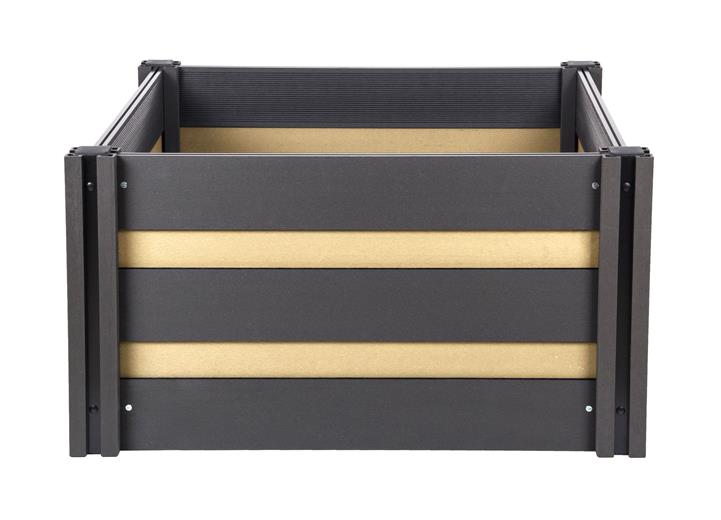 Vyvýšený záhon G21 Crop Duo 106 x 106 x 57, WPC, Cumaru - 2. jakost