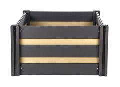 Vyvýšený záhon G21 Crop Duo 106 x 106 x 57, WPC, Cumaru - 2. jakost