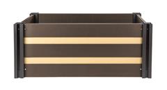 Vyvýšený záhon G21 Crop Duo 143 x 68 x 57, WPC, Cumaru