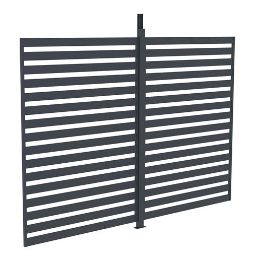 Příslušenství G21 fixní lamelová stěna 2,8x2,2 m pro pergolu Austin