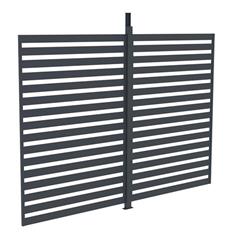 Příslušenství G21 fixní lamelová stěna 2,8x2,2 m pro pergolu Austin 