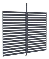 Příslušenství G21 fixní lamelová stěna 3x2,6 m pro pergolu Trenton