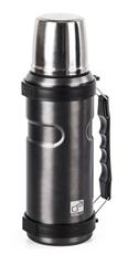 Termoska G21 na pití, 1000 ml, ocelově šedá s rukojetí