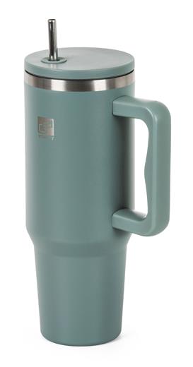 Termohrnek G21 FlowCup 1200 ml - eukalyptově zelený