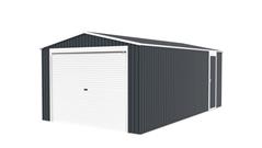 Garáž G21 Portland 1950, 338 x 576 cm, antracitová - 2. jakost