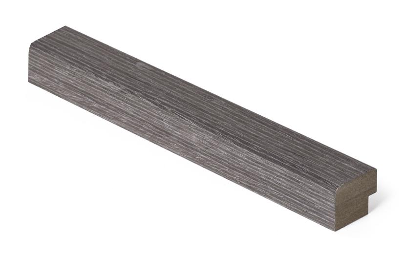 Zakončovací lišta G21 pro akustický panel, tmavě šedý dub