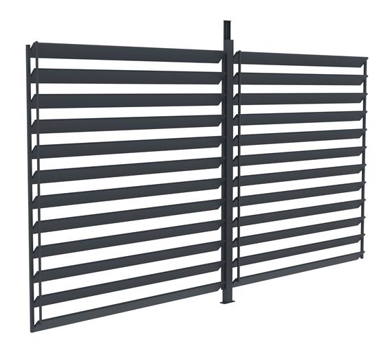 Příslušenství G21 otočná lamelová stěna 3,7x2,2 m pro pergolu Austin