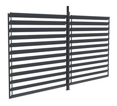 Příslušenství G21 otočná lamelová stěna 3,7x2,2 m pro pergolu Austin 