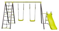 Zahradní houpačka G21 Tacoma 1 se skluzavkou