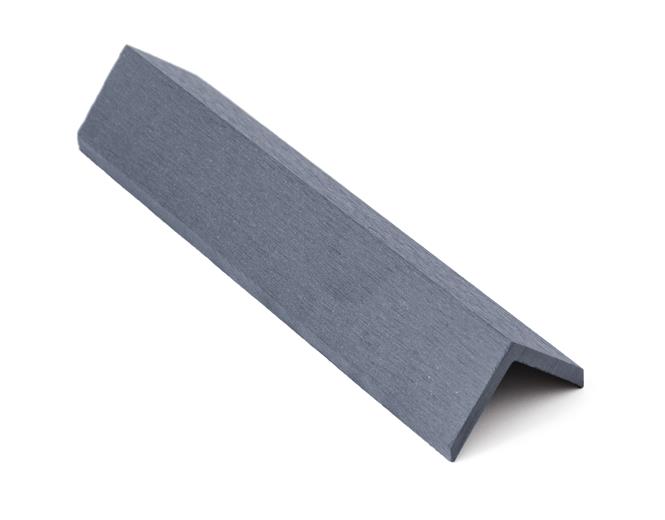 Zakončovací lišta G21 Silver Wood 4,5 x 4,5 x 300 cm