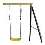 Houpačka G21 plastový sedák zelený, 2 ks