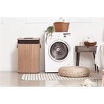 Koš na prádlo G21 72 l, bambusový s hnědým košem