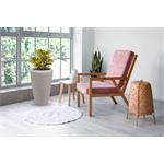 Květináč G21 Cement Oval 44,3 x 44,3 x 69,8