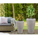 Květináč G21 Cement Oval 44,3 x 44,3 x 69,8