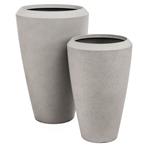 Květináč G21 Cement Oval 55 x 55 x 86,3