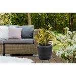 Květináč G21 Coal Round 44 x 44 x 39,5 