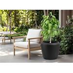 Květináč G21 Coal Round 55,6 x 55,6 x 48,4