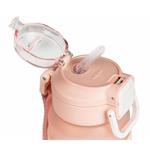 Láhev G21 na pití, 1000 ml 2v1, růžová zmrzlá