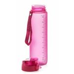 Láhev G21 na pití, 1000 ml, růžová-zmrzlá