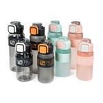 Láhev G21 na pití 600 ml 2v1, šedá